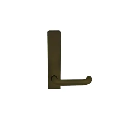Lever Trim for 3790 Rim Latching Device, LHRB (for Right Hand Swing Out), Passage (Always Active), Dark Bronze Anodized Aluminum