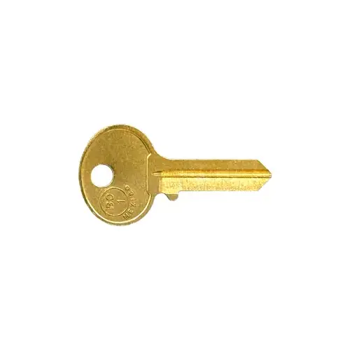 HL2 BO1 R1003M Hudson/Bommer Key Blank Brass HL2 BO1 R1003M Hudson/Bommer Key Blank Brass