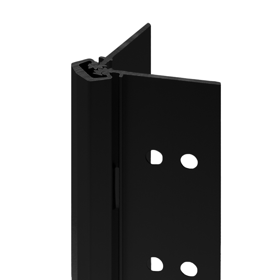 Select Products Limited SL11-83-BK-HD300 ATW-12 180-DEGREE ATW-12, Accessible Through-Wire Power Transfer, 12 Wire, Full Mortise Heavy Duty Geared Continuous Hinge, No Door Inset, Flush Mount, 83", ATW 45-11/32" Centerline From Top of Hinge, 180-Degree Door Opening Cover Plate, Up to 300lbs, High Frequency, 315/BK Black Anodized