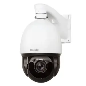 Bolide Technology Group BN1009/PTZ-5.0/WP/NDAA 5MP 40x Optical Zoom Full Size PTZ with Auto Tracking, 30FPS, BNC, Two Way Audio, 2-Channel Alarm in/Out, IR Up to 656 Feet, Built-in PoE, IP67, 24VAC, Includes Wall-Mount Bracket