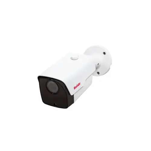 H.265 5MP 2.7-13.5mm Motorized Lens Varifocal IP67 IR Bullet Camera, PoE, 12VDC, SD Card Slot, Audio in/Out, Alarm in/Out, IR Up to 135ft, iPac AI Enabled with Facial Recognition System, NDAA Compliant