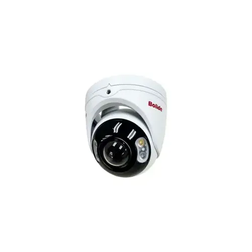 H.265 8MP 4K 180 Degree Panoramic Turret Camera, 2.0mm Panoramic Lens, IP67 Full Color Active Deterrent Camera, Two-Way Audio, Micro SD Slot Up to 256GB, Active Deterrent Red and Blue Lights, PoE, 12VDC, iPac AI Enabled with Facial Recognition System, NDAA Compliant