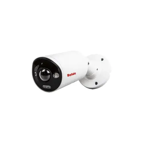 H.265 8MP 4K 180 Degree Panoramic Bullet Camera, 2.0mm Panoramic Lens, IP67 Full Color Active Deterrent Camera, Two-Way Audio, Micro SD Slot Up to 256GB, Active Deterrent Red and Blue Lights, PoE, 12VDC, iPac AI Enabled with Facial Recognition System, NDAA Compliant