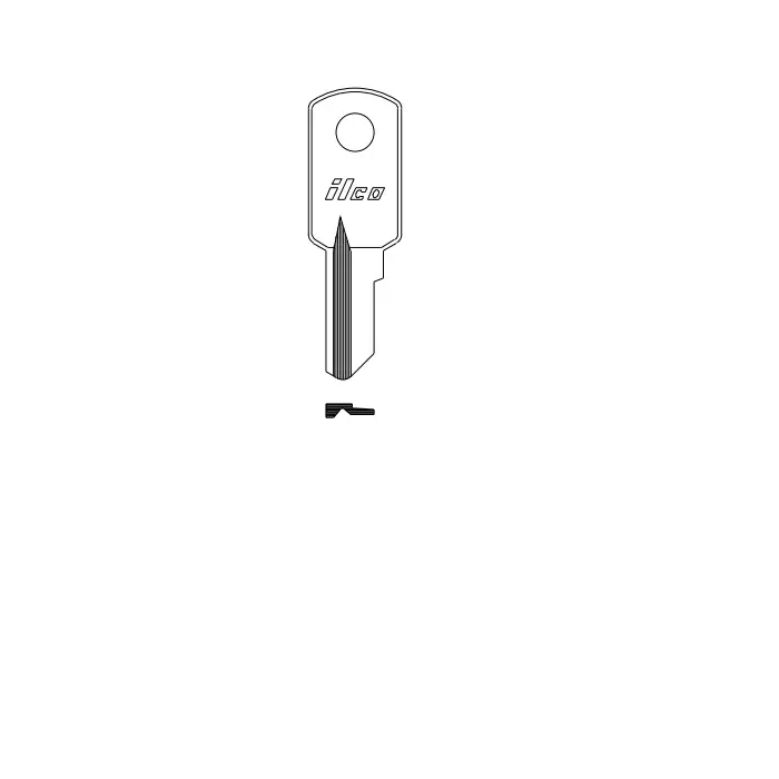 Kaba Ilco Key - Sweda S180W-ILCO Kaba Ilco Key - Sweda S180W-ILCO