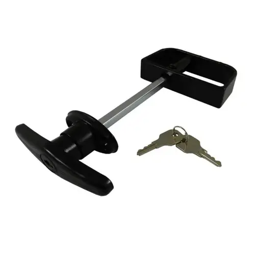 Locking T-Handle - 6" Shaft Black