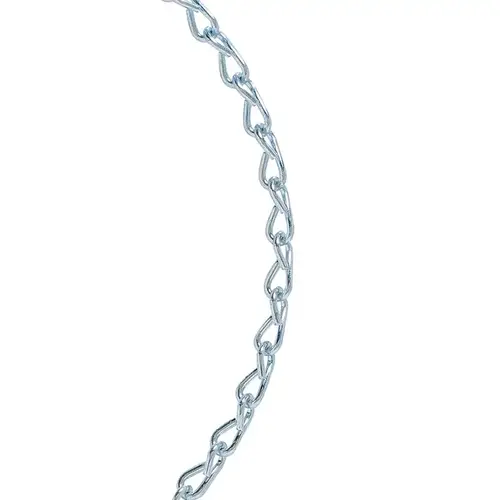 Chain #16 Single Jack Steel 0.062" D X 10 ft. L Galvanized Chain #16 Single Jack Steel 0.062" D X 10 ft. L Galvanized