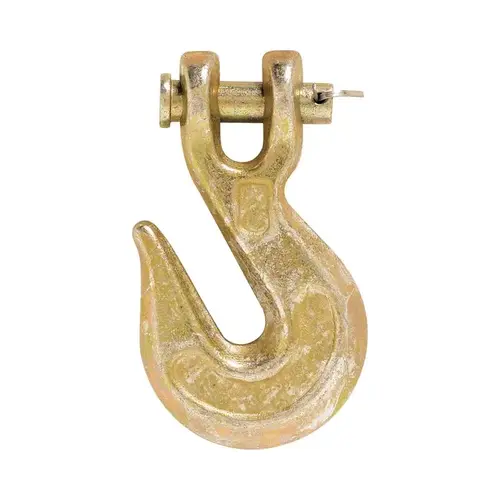 Clevis Grab Hook 1/4" H Grab Hook 3150 lb Yellow Chromate Clevis Grab Hook 1/4" H Grab Hook 3150 lb Yellow Chromate