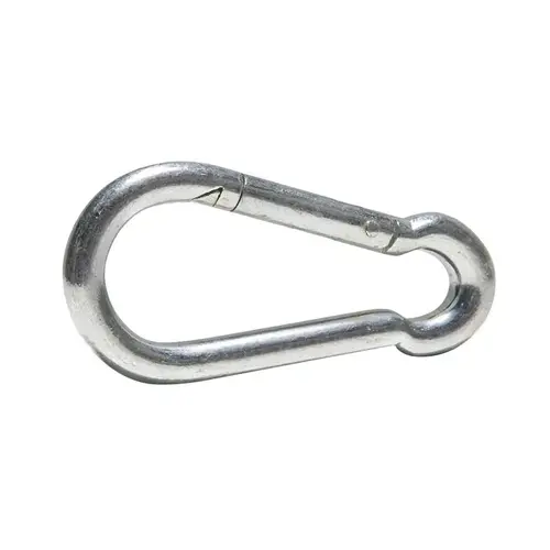 Spring Snap Zinc-Plated Cast Aluminum 200 lb 3.13" L Zinc-Plated Spring Snap Zinc-Plated Cast Aluminum 200 lb 3.13" L Zinc-Plated