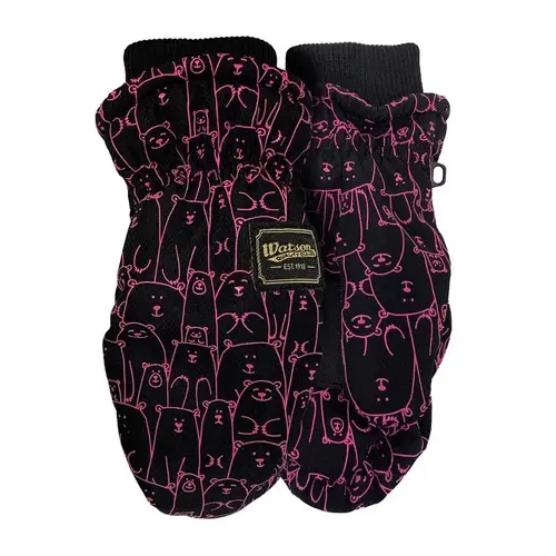 Cold Weather Gloves XS Nylon L il Bear Mitts Pink Pink