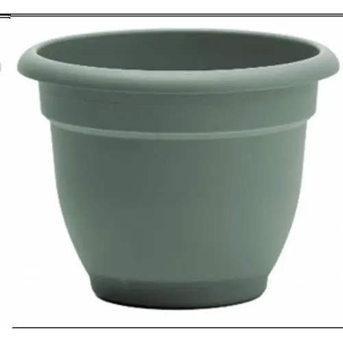 Planter Ariana 8.5" H X 11" W X 10" D Plastic Traditional Living Green Living Green