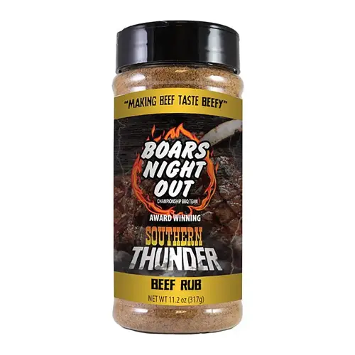 Boar's Night Out Rub, Southern Thunder, 11.2 oz Can Boar's Night Out Rub, Southern Thunder, 11.2 oz Can