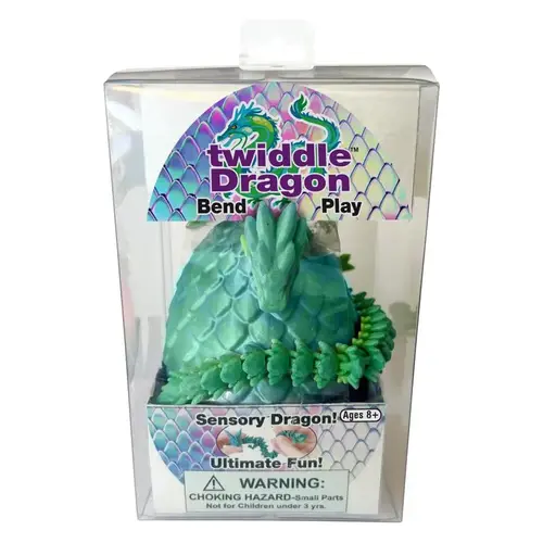 Dragon Toy Twiddle Green Green Dragon Toy Twiddle Green Green
