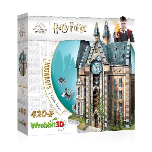 3D Jigsaw Puzzle Harry Potter The Clock Tower Multicolored 420 pc Multicolored