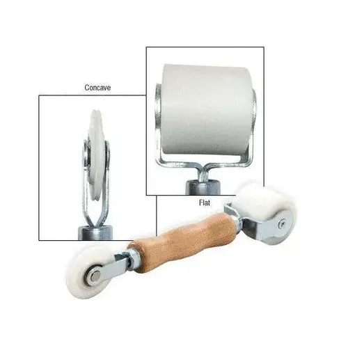 Spline and Flat Roller Nylon Flat Edge Roller