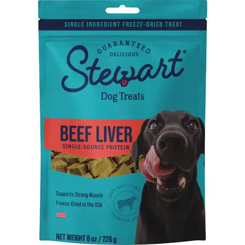 8 Oz. Freeze-Dried Beef Liver Dog Treats 8 Oz. Freeze-Dried Beef Liver Dog Treats