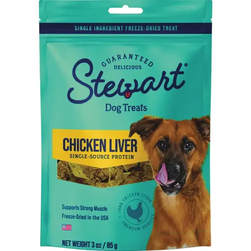 3 Oz. Pouch Freeze-Dried Chicken Liver Dog Treat 3 Oz. Pouch Freeze-Dried Chicken Liver Dog Treat