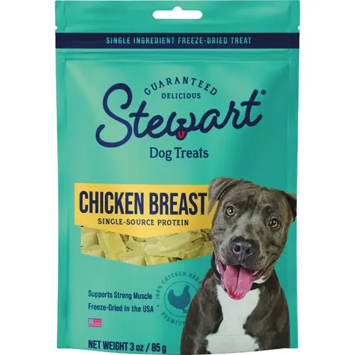 3 Oz. Pouch Freeze-Dried Chicken Breast Dog Treats 3 Oz. Pouch Freeze-Dried Chicken Breast Dog Treats