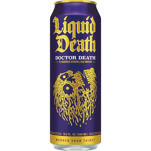 19.2 Oz. Doctor Death 100% Sparkling Mountain Water