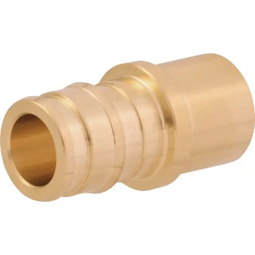 PEX-A Brass 1/2 In. x 1/2 In. MSWT Sweat Adapter PEX-A Brass 1/2 In. x 1/2 In. MSWT Sweat Adapter
