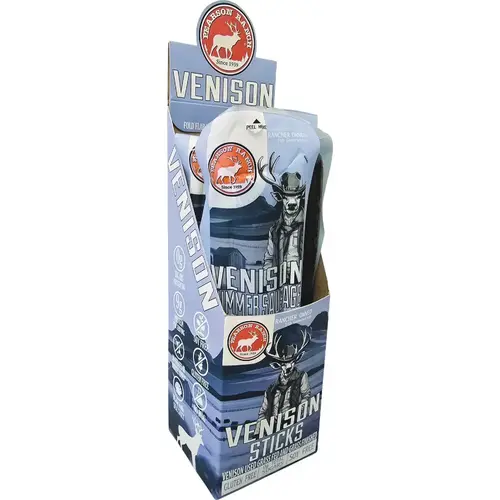 Pearson Ranch 7 Oz. Venison Summer Sausage Display (4 Packs)
