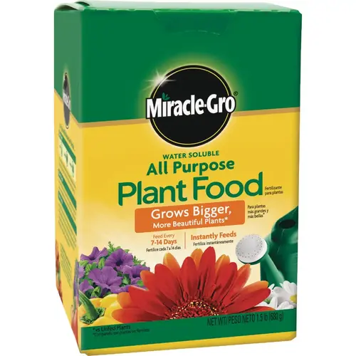 Miracle-Gro 1.5 Lb. Water Soluble All Purpose Plant Food