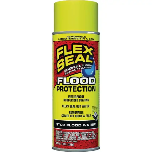 Flood Protection Spray Rubber Sealant Yellow Flood Protection Spray Rubber Sealant Yellow