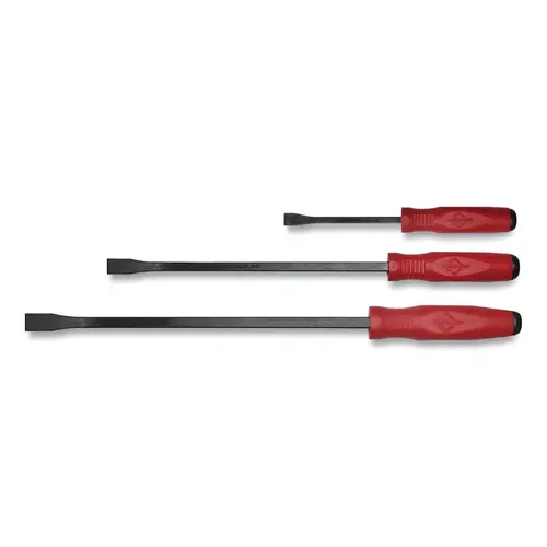 Dominator Economy Curved Capped Pry Bar Set, 3-Pc, 8 in, 13 in, 17 in Dominator Economy Curved Capped Pry Bar Set, 3-Pc, 8 in, 13 in, 17 in