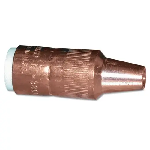 Centerfire  MIG Nozzle, Flush, 3/8 in Bore, For TT Series Tip, Copper