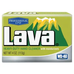 Lava 10383 Lava Pumice Hand Cleaners, Unscented, Bar White - pack of 48