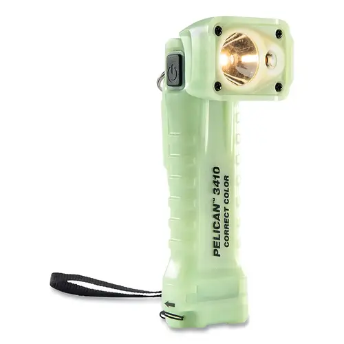 3410 Right Angle Compact Work Light, 3 AAA (Not Included), 484 Lumens, Photo Luminescent, Magnet Clip Glow-in-the-Dark 3410 Right Angle Compact Work Light, 3 AAA (Not Included), 484 Lumens, Photo Luminescent, Magnet Clip Glow-in-the-Dark