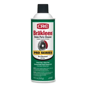 BRAKLEEN 05088PS Pro Series Brake Parts Cleaner, Non-Chlorinated, 18 wt oz - pack of 12