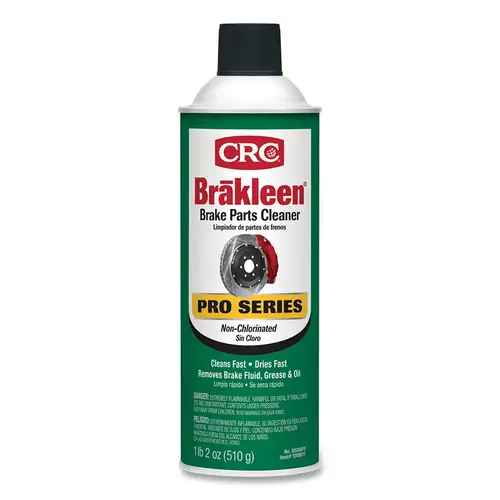 Pro Series Brake Parts Cleaner, Non-Chlorinated, 18 wt oz - pack of 12 Pro Series Brake Parts Cleaner, Non-Chlorinated, 18 wt oz - pack of 12