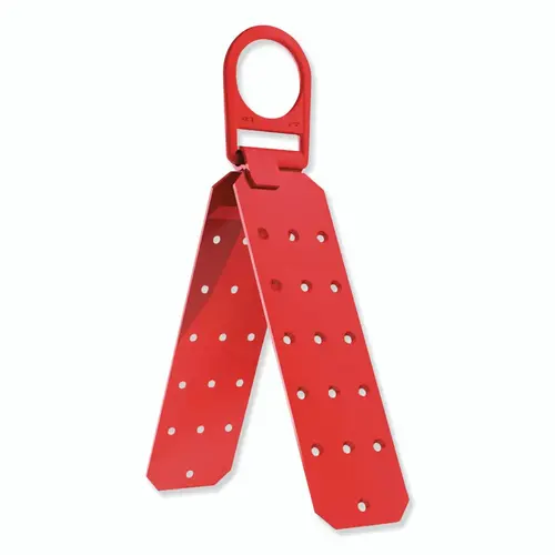 Reusable Temporary Roof Anchor Bracket, Steel, Red Reusable Temporary Roof Anchor Bracket, Steel, Red