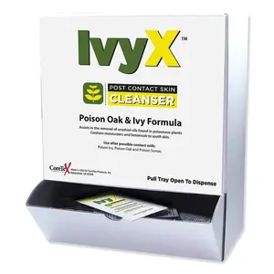 First Aid Only, Inc 18-062 IvyX Post-Contact Cleanser Packet, 7.8 g, 25 per Box