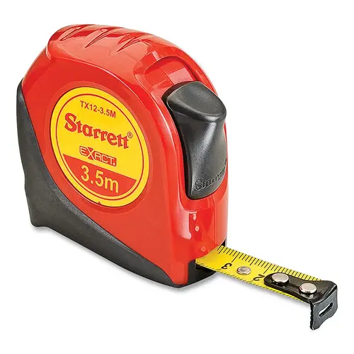 EXACT 1/2" X 3.5M METRICMEASURING TAPE EXACT 1/2" X 3.5M METRICMEASURING TAPE