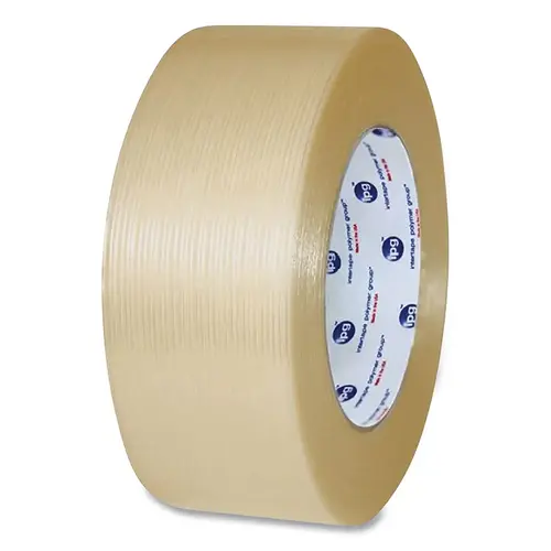 Medium Grade Filament Tape, 24 mm W x 54.8 m L, 131 lb/in, Natural, 36/CA, RG3 Medium Grade Filament Tape, 24 mm W x 54.8 m L, 131 lb/in, Natural, 36/CA, RG3