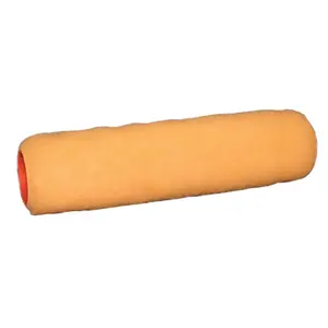 MAGNOLIA BRUSH 9TU038 Good Value Paint Roller Cover, 9 in, 3/8 in Nap, Synthetic Fiber