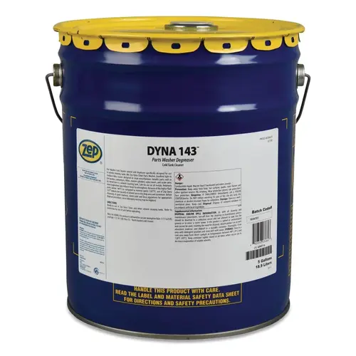 DYNA 143  Parts Washer Degreaser, 5 gal Pail, Solvent-Like Colorless