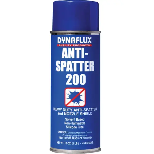Anti-Spatter 200, 16 oz Aerosol Can, Clear - pack of 12