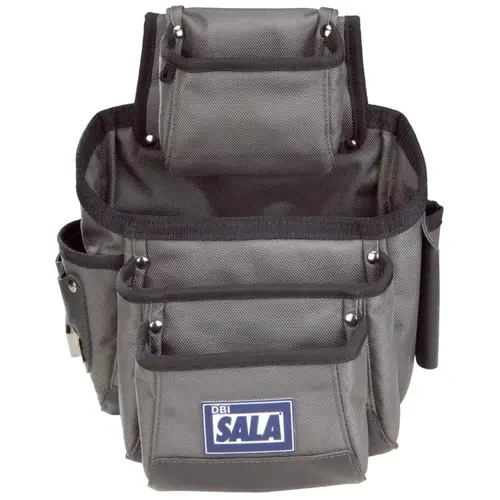 Tool Pouches, 11 Compartment, Gray Tool Pouches, 11 Compartment, Gray
