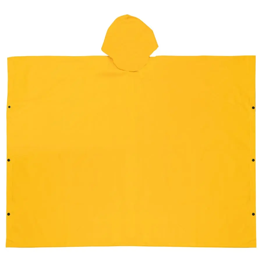 MCR Safety Schooner Poncho 0.35 mm PVC/Polyester Yellow Univeral 2000