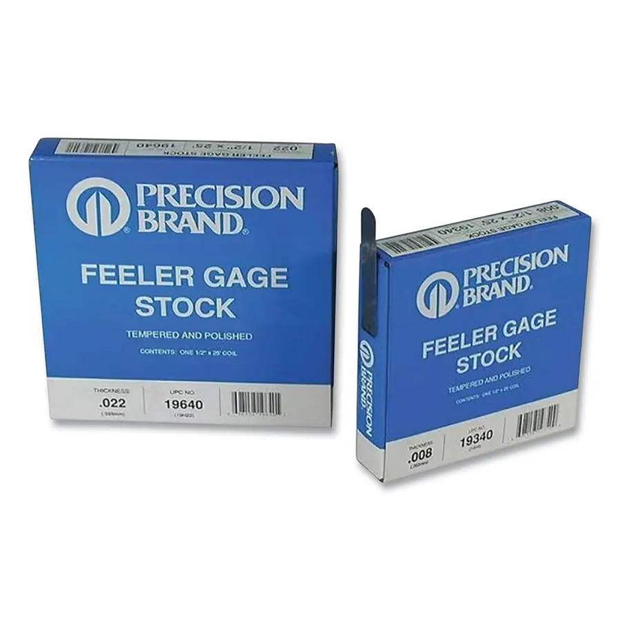 Precision Brand Coiled Steel Feeler Gage 0.025 in Inch 25 ft L - pack of 25 19735