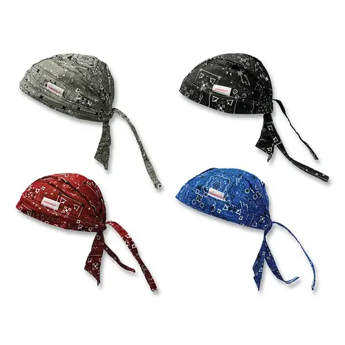 Style 7000 Welder Doo Rag, One Size, Assorted Bandana Prints - pack of 12 Style 7000 Welder Doo Rag, One Size, Assorted Bandana Prints - pack of 12