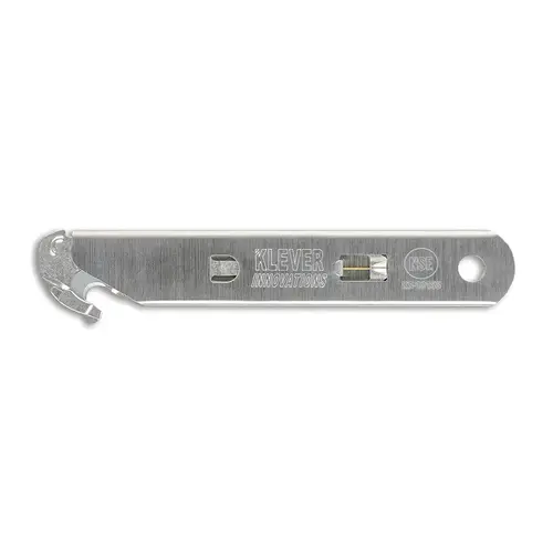 KS Series Safety Cutter, 5-5/8 in L, Curved Blade, Stainless Steel, Silver - pack of 5 KS Series Safety Cutter, 5-5/8 in L, Curved Blade, Stainless Steel, Silver - pack of 5