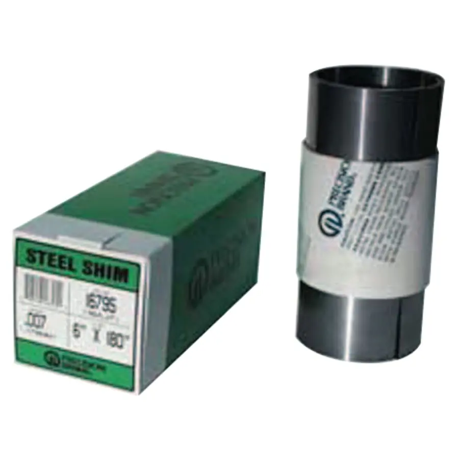Precision Brand Steel Shim Stock Rolls 0.0005 Low Carbon 1008/1010 Steel 0.005 x 120 x 12 16330
