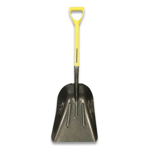 Western Scoop, 19 in L x 14-1/2 in W Blade, #12, 27 in L Handle Yellow Western Scoop, 19 in L x 14-1/2 in W Blade, #12, 27 in L Handle Yellow