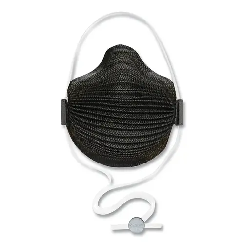 M Series Black Disposable Respirator, M/L, Black, Nose Flange - pack of 100 M Series Black Disposable Respirator, M/L, Black, Nose Flange - pack of 100