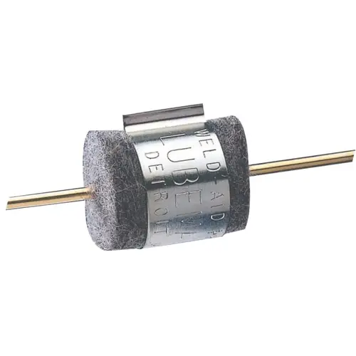 Lube-Matic  Lube Pad, Black, 6 EA/PK, Includes Clip