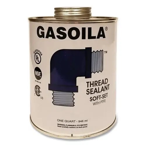 SOFT-SET THREAD SEALANTWITH PTFE 1 QT - pack of 6