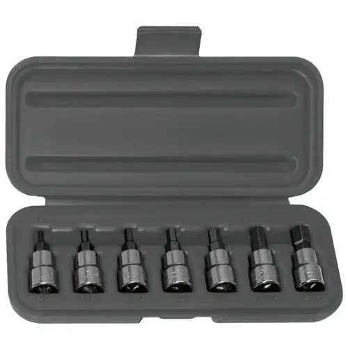 7 Piece Hex Bit Socket Sets, 3/8 in 7 Piece Hex Bit Socket Sets, 3/8 in